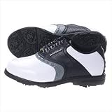 Dunlop Mens Golf Shoe Wht/Blk/Silvr 7