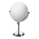 IMAGE OF Mirror Image 81745 Classic Adjustable Vanity Mirror with Chrome Frame, 7.75-Inch