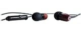 Thinksound ts02+mic 8mm High Definition Passive Noise Isolating Wooden Headphone with microphone (Black/Chocolate)