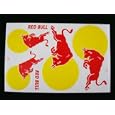 【夏期休業（9月7日~）のため⇒9月16日発送予定】【STICKER】大人気!!!RED　BULL（レッド・ブル）ステッカー（L）-RD4
