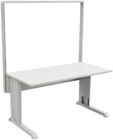 30"D x 72"W Concept Station w/M72,M60,M53,M48,M36,M30, or M20 53"H Upright Bay, Non-ESD post-formed  Work Surface