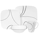 Corelle Simple Lines 16-pc Dinnerware Set Corelle Simple Lines 16-pc Dinnerware Set