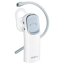 Nokia BH-216 Bluetooth Headset with Display (White)