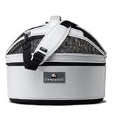 Sleepypod Mobile Pet Bed: Color ARCTIC WHITE : Color ARCTIC WHITE : Size SLEEPYPOD WITH WARMER