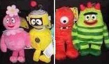 Yo Gabba Gabba Plush Pals Brobee Plex Foofa Toodee And Muno Picture