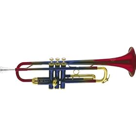 Amati ATR 213 Rainbow Series Bb Student Trumpet (Atr 213Iturez-Oa Turquoise Rainbow) by