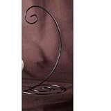 13" Spiral Ornament Display Stand - Black 13" Spiral Ornament Display Stand - Black