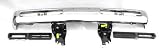 1 Piece Chrome Bumper Set 86 87 88 89 90 91 92 93 94 95 96 97 Nissan Pickup Hardbody 1986 1987 1988 1989 1990 1991 1992 1993 1994 1995 1996 1997 (Complete Conversion Kit Replaces Your 3 Piece Bumper)