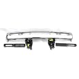 1 Piece Chrome Bumper Set 86 87 88 89 90 91 92 93 94 95 96 97 Nissan Pickup Hardbody 1986 1987 1988 1989 1990 1991 1992 1993 1994 1995 1996 1997 (Complete Conversion Kit Replaces Your 3 Piece Bumper)