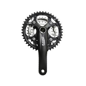 ACTION CRANKSET MT SHIMANO M532 DEORE 48T 175 BLACK 2PC