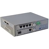 Iconv 4T1 Sf 4X T1/E1 +10/100 Sc/sm TX15/RX13/20KM Mux Sa 48VDC
