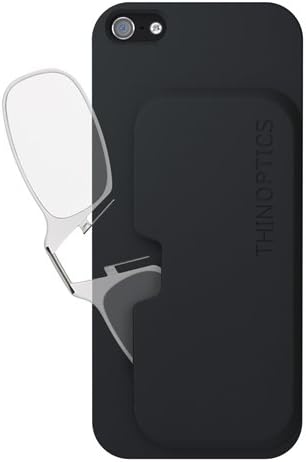 ThinOptics - Reading Glasses with iPhone Case Bundle (5/5S case +1.75 Strength Clear)