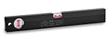 エビス ベーシックレベル(ブラック) ED-38BR 380㎜ 気泡管カラー:レッド