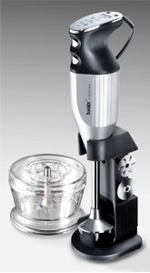 Bamix Immersion Blender Set - DeLuxe - Silver