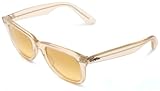 Ray-Ban 0RB2140 6059X450 Ice Pop Wayfarer Sunglasses,Demi Gloss Beige,50 mm