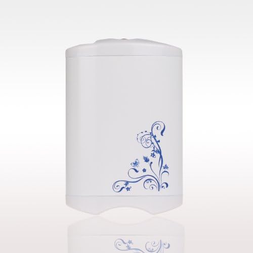 EasierEner Portable 4500mah Rechargeable Hand Warmer / USB External Battery Pack with Flashlight, Blue and White Porcelains Style