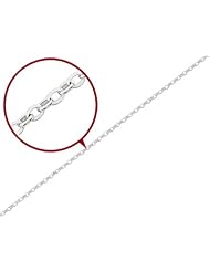 Rolo Chain Necklace in Sterling Silver 24 Inches (1.60mm)