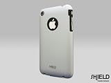 SHIELD Apple 3G iPhone Shield Polycarbonate Slim Fit Case + Microfiber Cleaning Cloth (Silver)