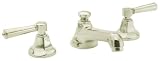Newport Brass 1200/15S 1200 Series Widespread Lavatory Faucet, Satin Nickel