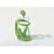 A di Alessi Inka Press Filter Coffee Maker, Green, (AGV09 GR)
