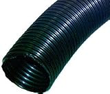 Woodstock International W1032 Black High Impact HDPE Plastic Hose - 4 x 20'