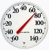 Basic Dial Thermometer - 01360 12In. Wh Dial Thermometer