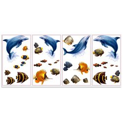 Decorative Wall Appliques - Seascape