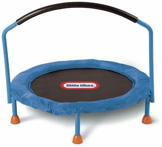 3' Trampoline- Sturdy and Long-Lasting- Features a Curved Handlebar- Made of Plastic and Metal- Has Round-Shaped Jump Surface- Easy to Care For and Maintain- Excellent Summer Gift- (Pack Of Two)*