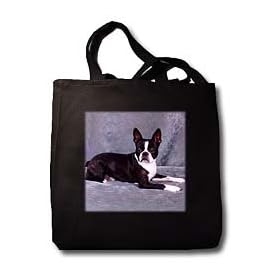 Dogs Boston Terrier - Boston Terrier - Tote Bags
