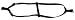 Step-In Adjustable Harness Small 5/8 in. Width Black