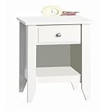 IMAGE OF Child Craft Shoal Creek Ready-to-Assemble Night Stand, Matte White