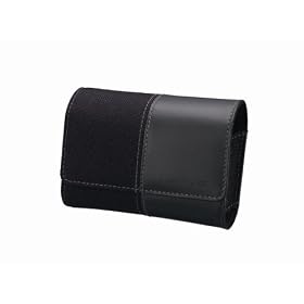 Sony LCS-TWF/B Soft Carrying Case for Sony T300, T70, T2, W300, W170, W150, W130, W120, S780, and S750 Digital Cameras (Black)