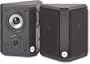 Wharfedale WH-2BLK Wide-Dispersion Satellite Speakers, Black (Pair)