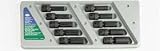 10 Piece 3/8 Drive 6 Point Deep Swivel Metric Impact Socket Set