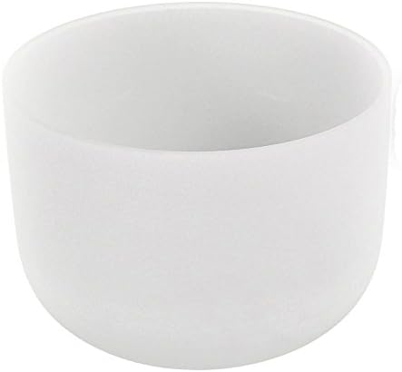 ABuddha® G Note the Throat Chakra Crystal Singing Bowls Quartz Singing Bowl for Healing with Rubber Mallet and O-ring 9 Inch