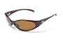 Gargoyles Sunglasses Lightning Shiny Tortoise Frame with Polarized Brown Lenses