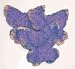 Scott's Cakes Blue and Purple Sugar Butterfly Cookies Boxed