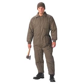 Insulated Coveralls Olive Drab by Wild Syde