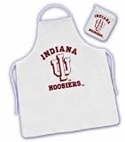 Indiana Hoosiers Tailgate Barbecue (BBQ) Grilling Apron/Mitt Set NCAA