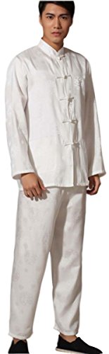 BLINGLAND Kungfu Uniform Tang Suit for Men Chinese Traditional Clothing