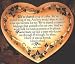 Decorative Wooden Block Inspirational Wall Plaque, Art - We've shared: Poetry on Wood Collection