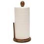 Lipper Bamboo Collection Standing Paper Towel Holder
