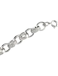 Cubic Zirconia Bracelet in Sterling Silver