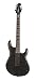Music Man John Petrucci 6 Guitar, Tremolo Piezo Two Humbucker Stealth Black Rosewood Fretboard with Matching Headstock and JP Inlays