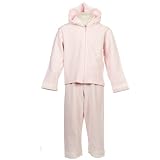 La Perla Soft Pink Velour Baby Girl Tracksuit
