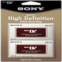 Sony High Definition Minidv Videocassette (2-Pack)