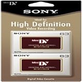 Sony High Definition Minidv Videocassette (2-Pack)
