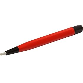 SE Fiberglass Scratch Brush, Pen Type by SE