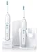 Philips Sonicare Elite e7700 Toothbrush DELUXE EDITION: 2 Handles, 2 Brush Head, 2 Hygienic Brushhead Caps, 1 Travel Case, 1 Holder & 1 Charger Base