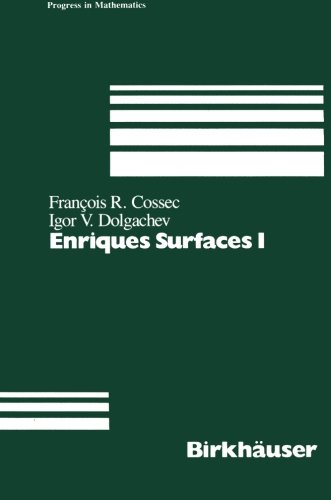 enriques surfaces i progress in mathematics